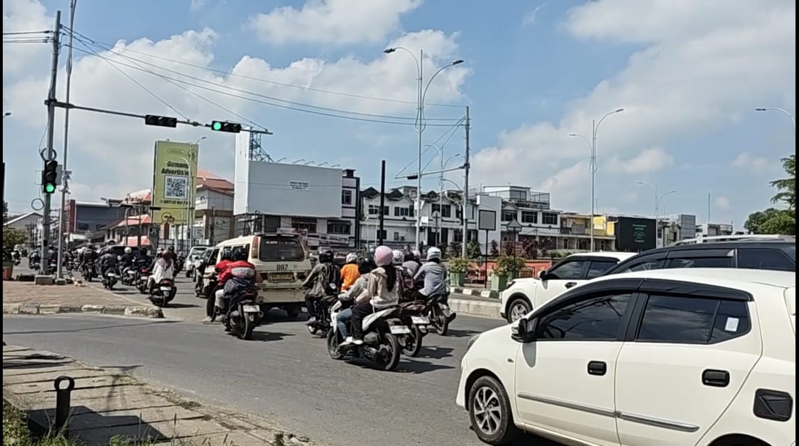 Uji Coba One Way AKBP Cek Agus Dihentikan, Lalu Lintas Kembali Normal