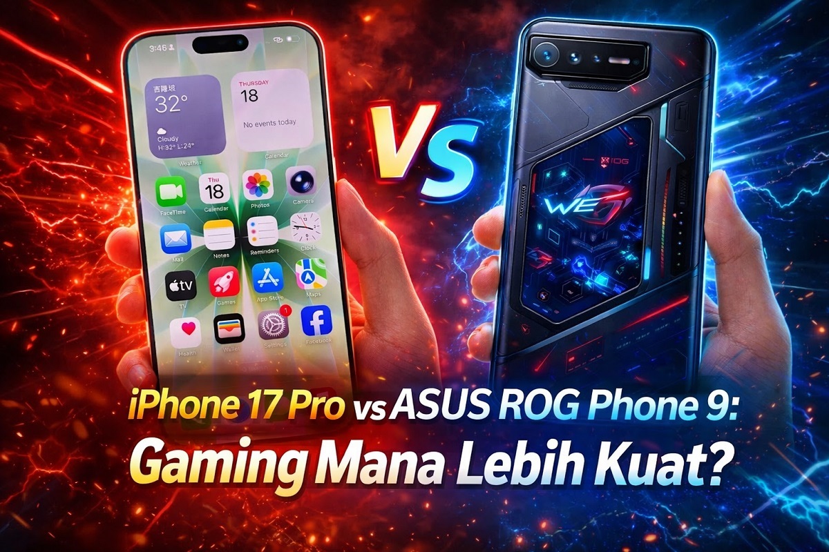 iPhone 17 Pro vs ASUS ROG Phone 9: Gaming Mana Lebih Kuat?