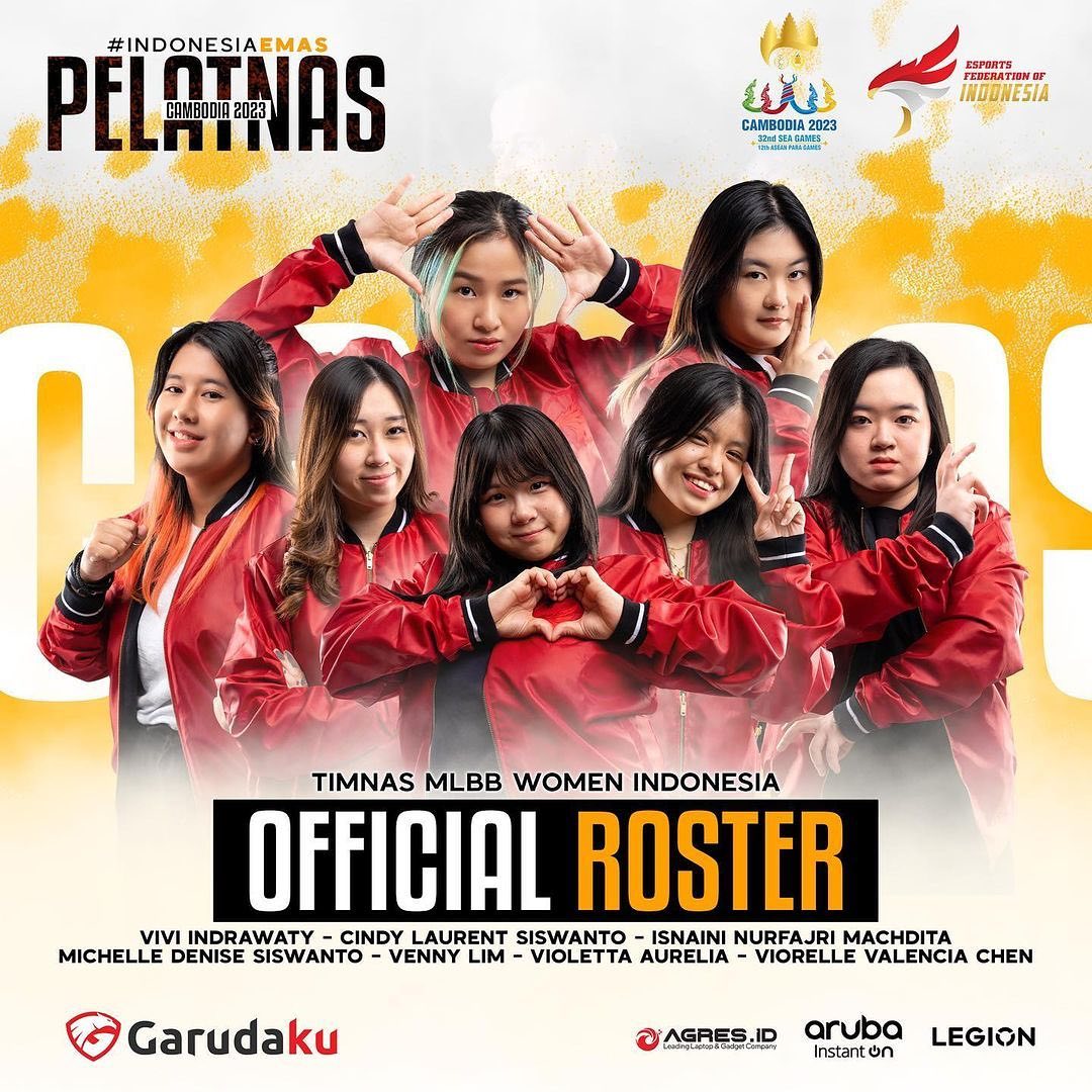 Timnas MLBB Indonesia Ladies Optimis Bawa Pulang Medali Emas SEA Games 2023 Kamboja