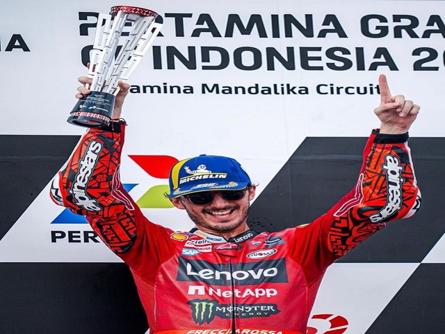 Perjuangan dan Faktor Keberuntungan Francesco Bagnaia!  Jawara MotoGP Pertamina Grandprix  2023 di Mandalika