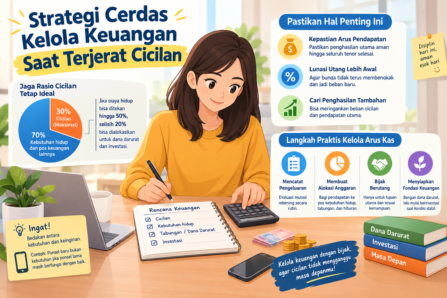Strategi Cerdas Kelola Keuangan Saat Terjerat Cicilan