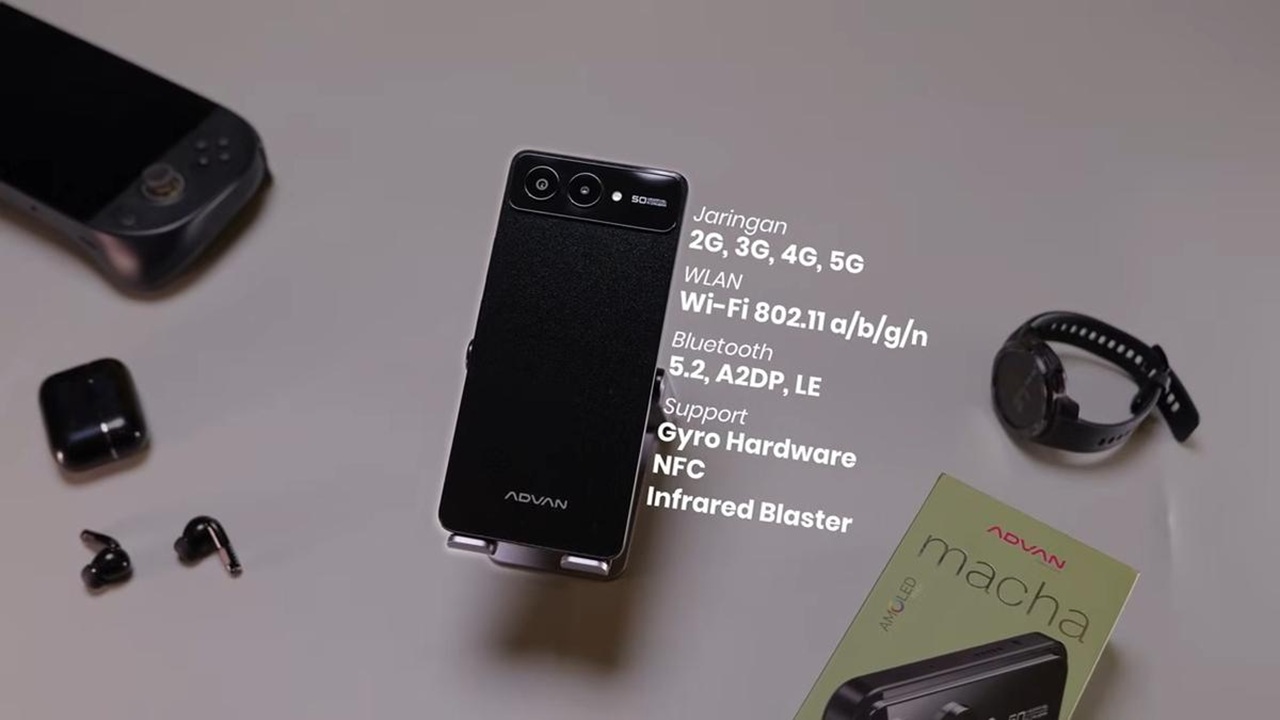 HP Brand Lokal Paling Berani Advan Macha Meluncur