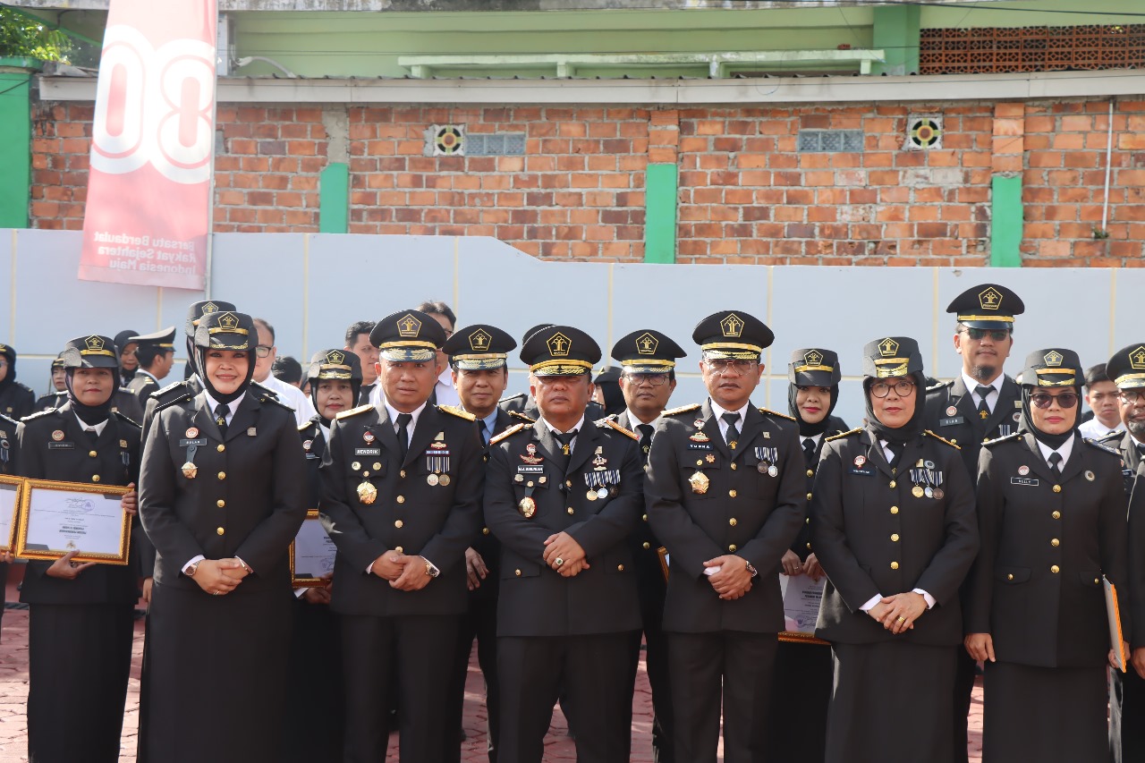 Upacara Hari Pengayoman ke-80, Kanwil Kementerian Hukum Sumsel Tekankan Hukum untuk Rakyat