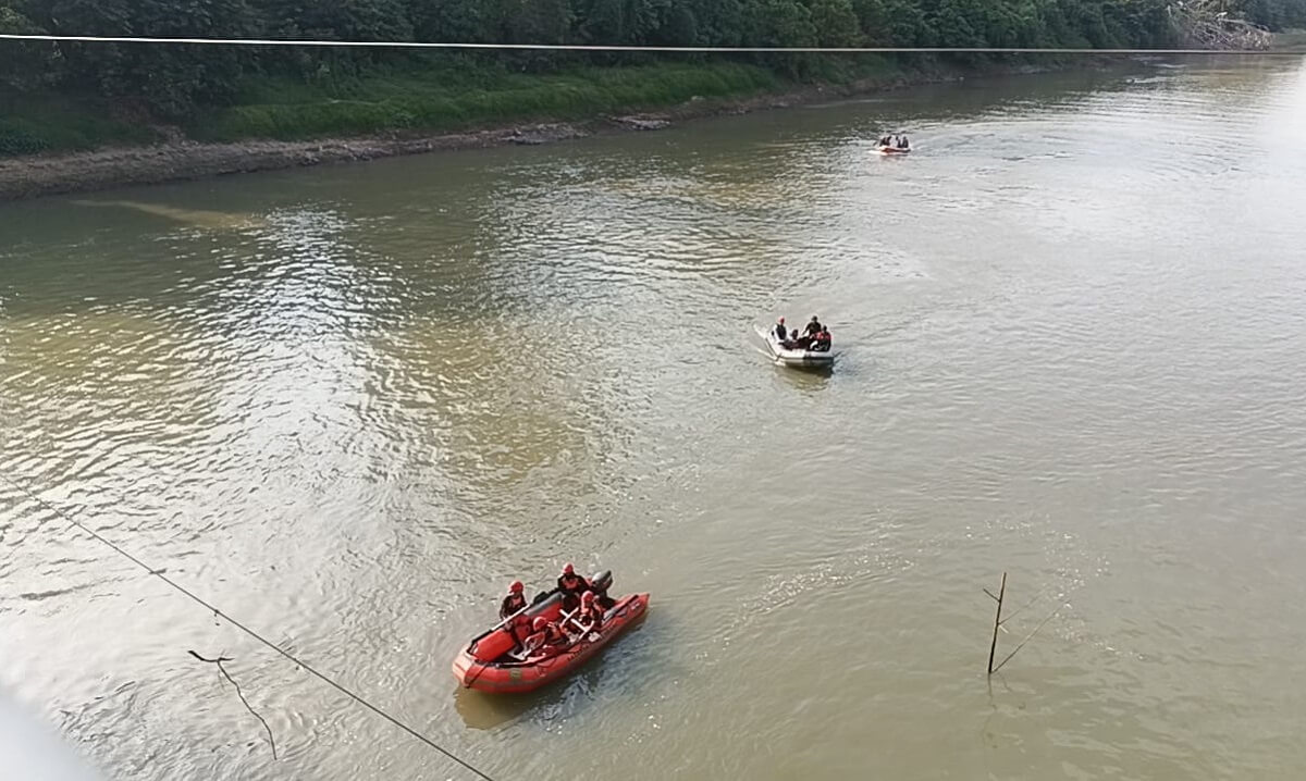 Seorang Pelajar SMP Negeri 1 Muara Enim Menghilang, Ternyata Tenggelam di Sungai Lematang