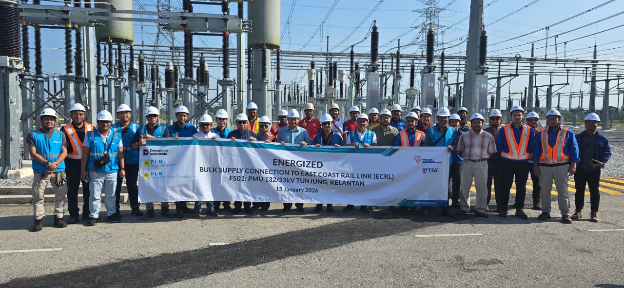 Proyek Elektrifikasi Jalur Kereta Malaysia Rampung Lebih Cepat dari Target, PLN Group Perkuat Reputasi Interna