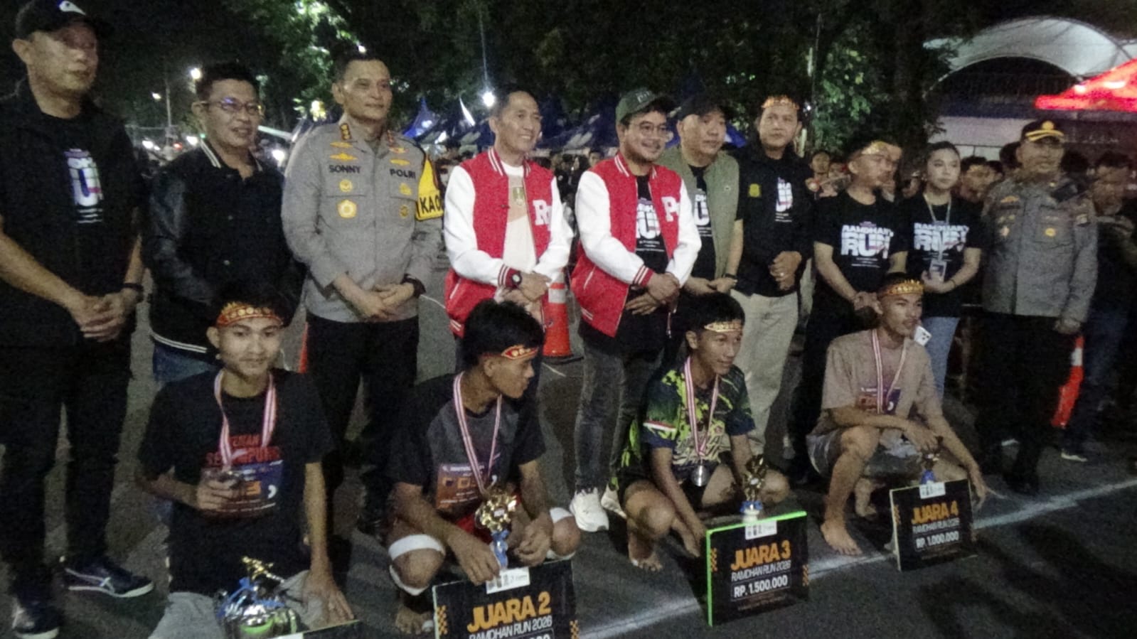 Wali Kota Palembang Hadiri Final Ramadhan Cup Lari 100 Meter 