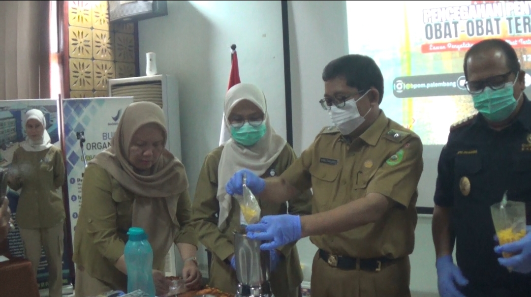 BBPOM Palembang Musnahkan Puluhan Ribu Obat Tertentu Ilegal