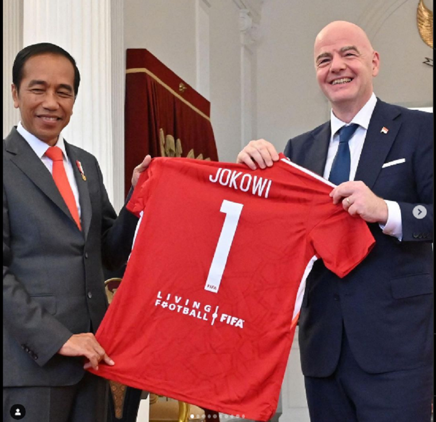 Gianni Infantino Ucapkan Terima Kasih kepada Indonesia sebagai Tuan Rumah Piala Dunia U-17 FIFA 2023