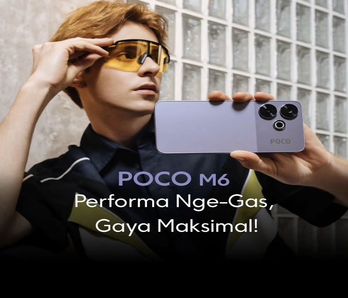 POCO M6: Performa Unggul dan Desain Stylish untuk Kebutuhan Gaming dan Fotografi