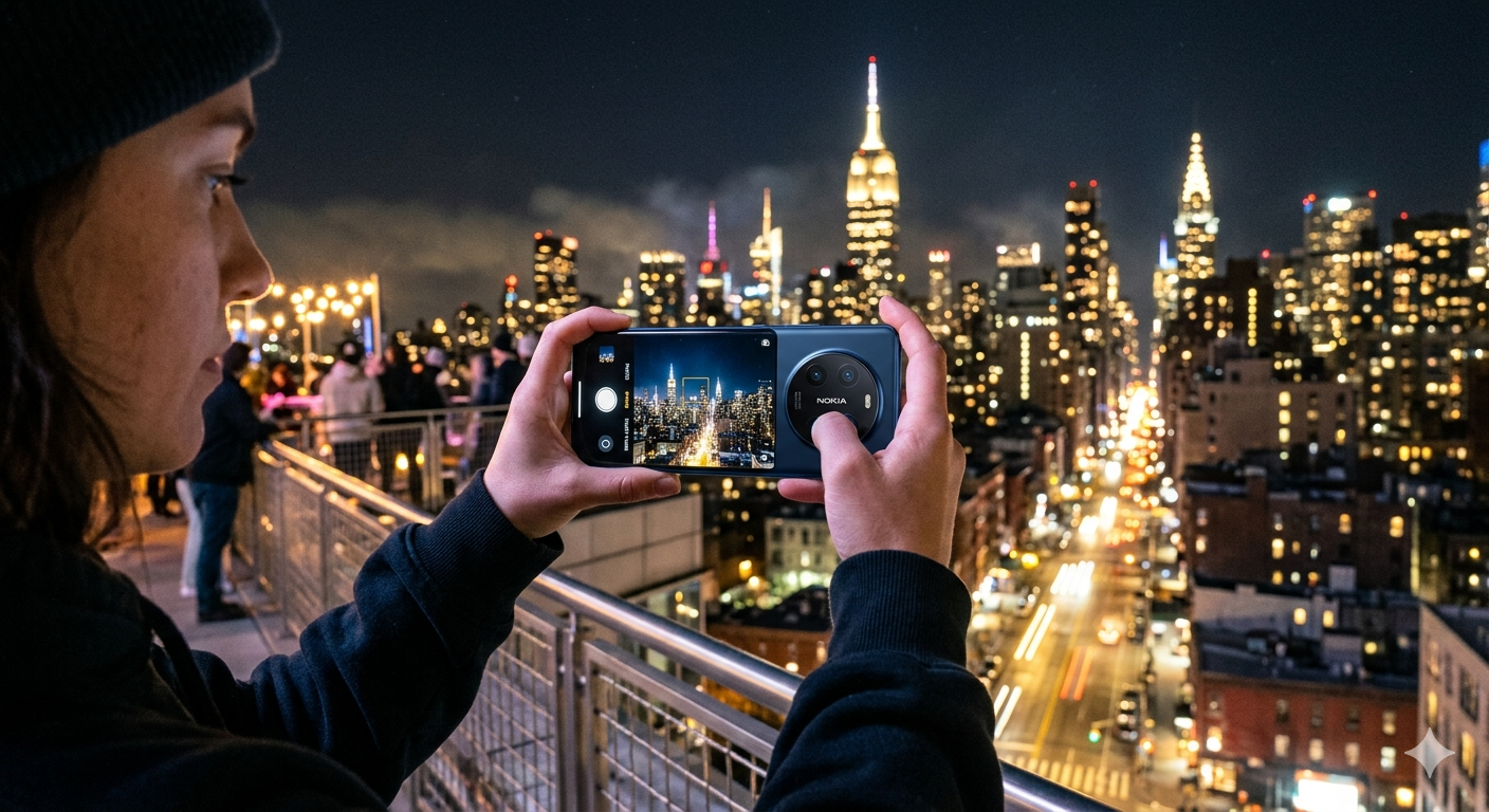 Seberapa Tangguh Kamera Malam Nokia X90 Pro Max?