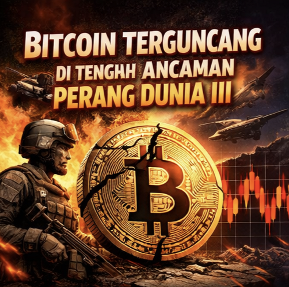 Perang Dunia III Jadi Isu Global, Bitcoin Akan Tumbang atau Justru Naik Kelas sebagai Safe Haven?
