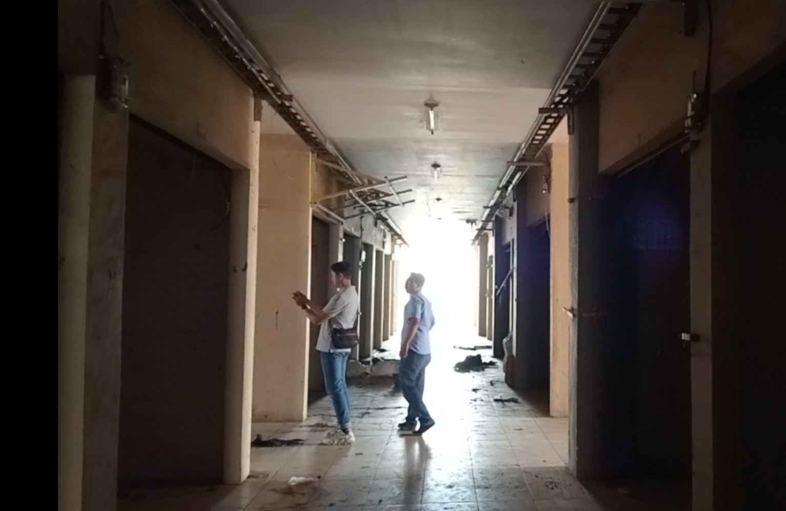 163 Rolling door Hilang UPTD Pasar Muara Enim Lapor Polisi