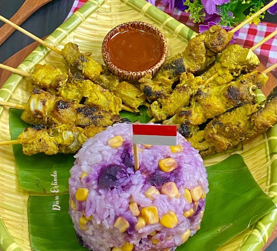 Resep Nasi Subut dan Sate Ikan Pari Cita Rasa Khas Kalimantan Utara