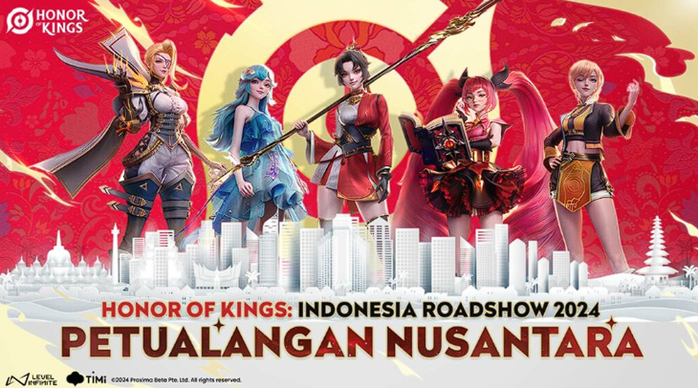 Roadshow Honor of Kings 2024 di Indonesia: Kunjungi 12 Kota!