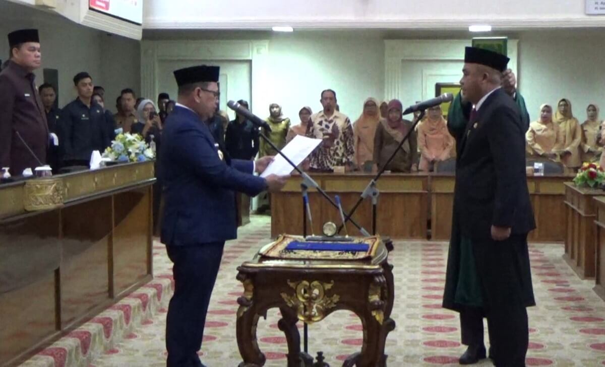 Aprizal Hasyim Resmi Dilantik Jadi Sekda Palembang Definitif