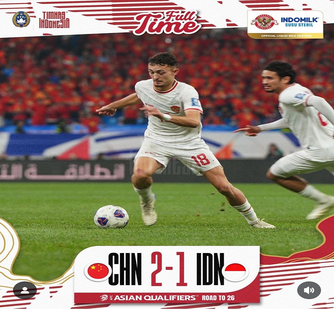 Timnas Indonesia Tumbang 1-2 dari Cina, Shin Tae-yong Tidak Menyangka Lawan Gunakan Taktik Bertahan 