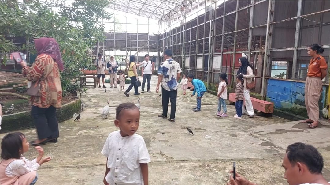 Libur Nataru dan Sekolah Pengunjung Birdpark Meningkat