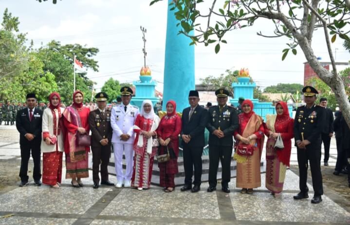 Forkopimda OKI Gelar Ziarah Nasional di Hari Kemerdekaan RI Ke-79