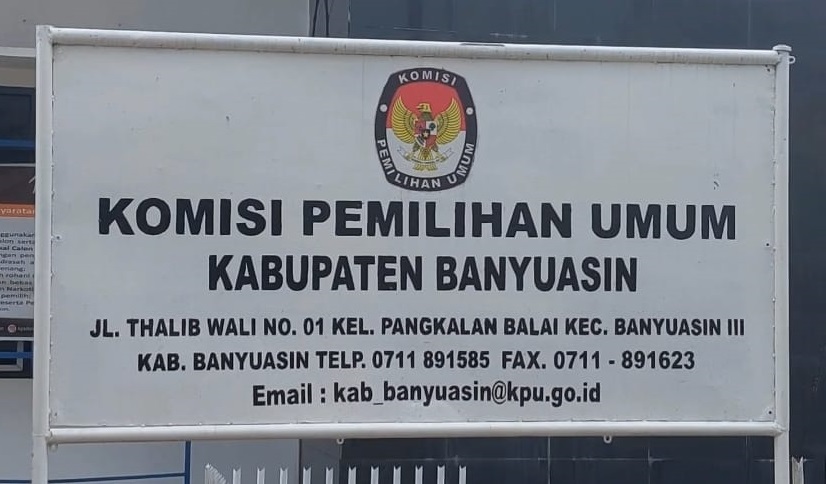 Rekapitulasi Suara KPU Banyuasin Masih 45 Persen, Gangguan Sinyal Jadi Hambatan Utama