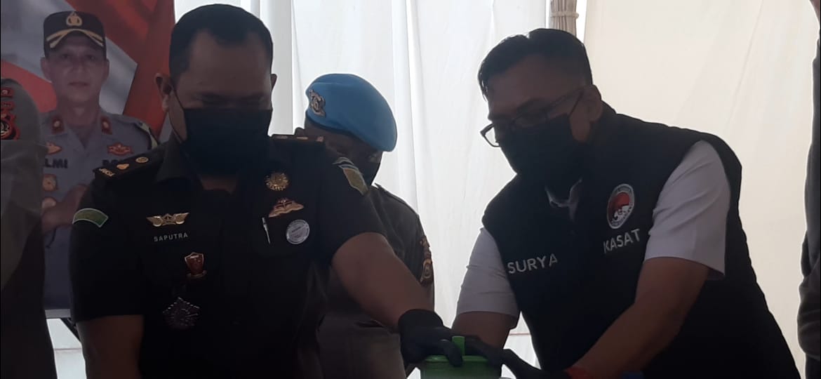2 Kilogram Sabu Dimusnahkan Satresnarkoba Polres Ogan Ilir
