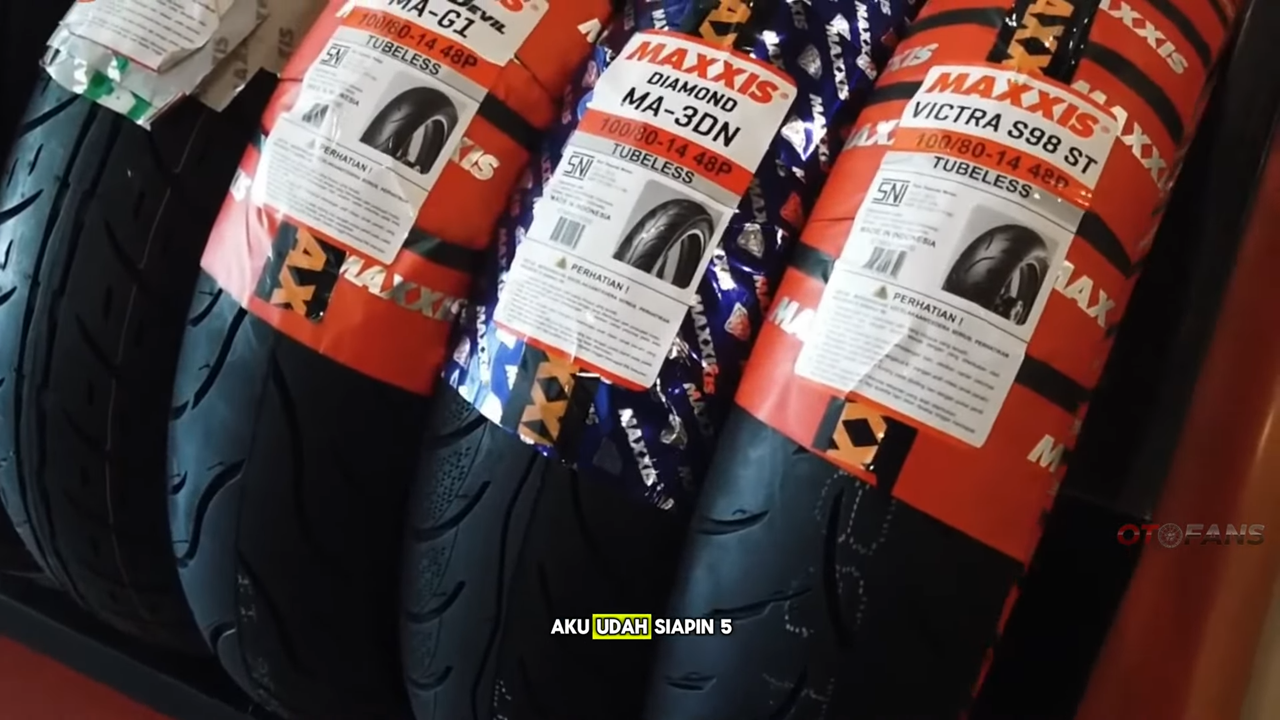 Wajib Tahu! 5 Ban Tubeless Motor Matic Terbaik 2025 – Hanya 200 Ribuan, Anti Selip & Awet