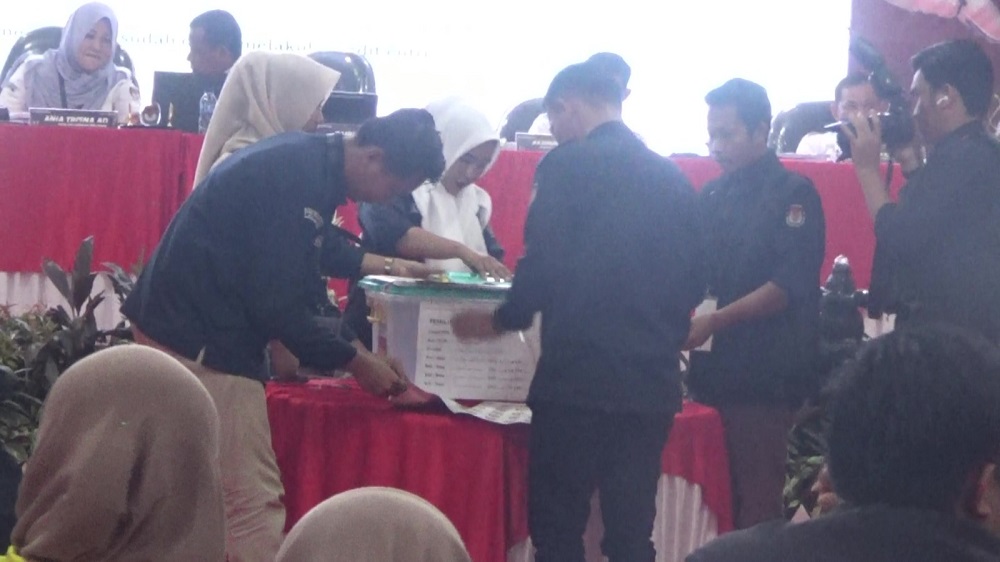 KPU Musi Rawas Sukses Gelar Rapat Pleno Terbuka Pilkada 2024