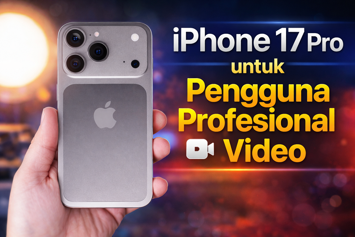iPhone 17 Pro untuk Pengguna Profesional Video