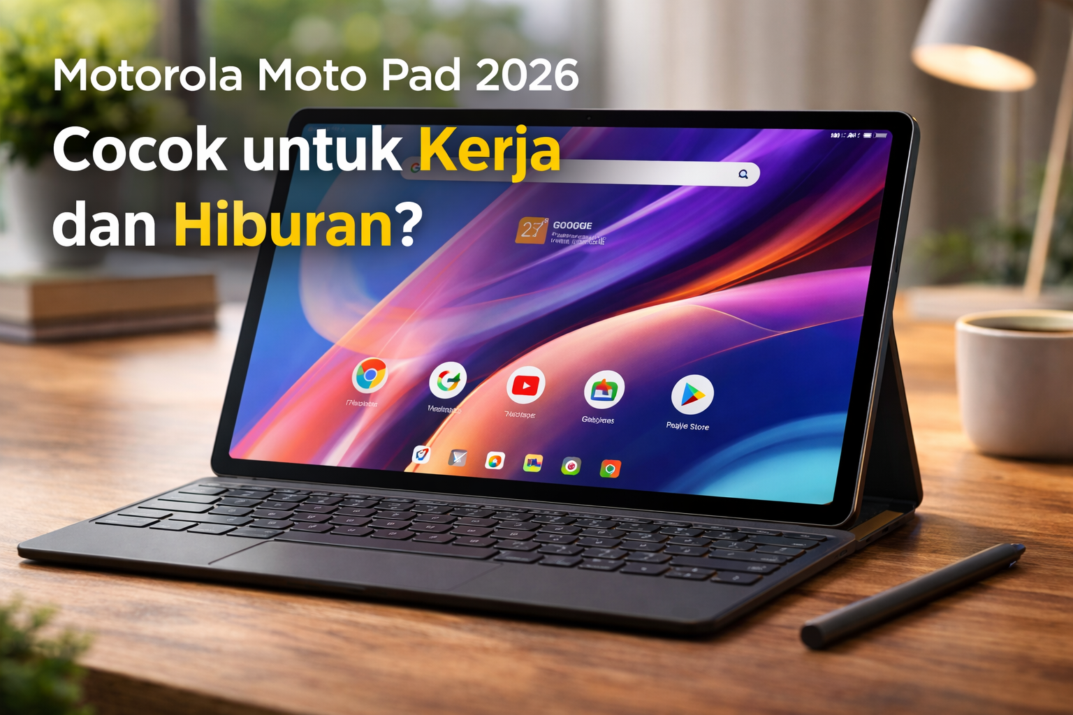 Motorola Moto Pad 2026: Cocok untuk Kerja dan Hiburan?
