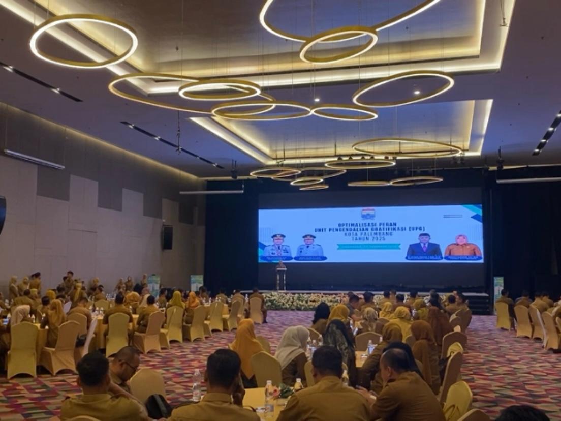 Walikota Palembang Buka Sosialisasi Perwali Pengendalian Gratifikasi 