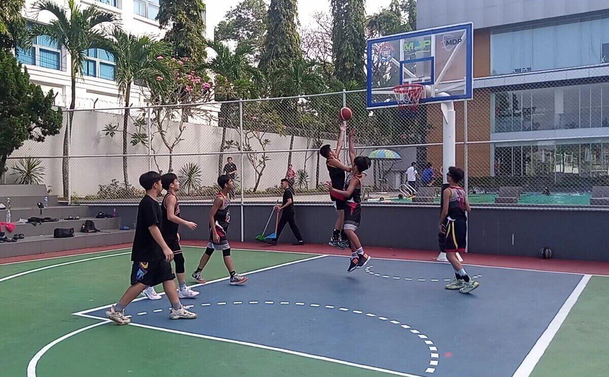 SMP Kusuma Bangsa Palembang Targetkan Juara 3x3 Junior Basketball Championship Seri 2