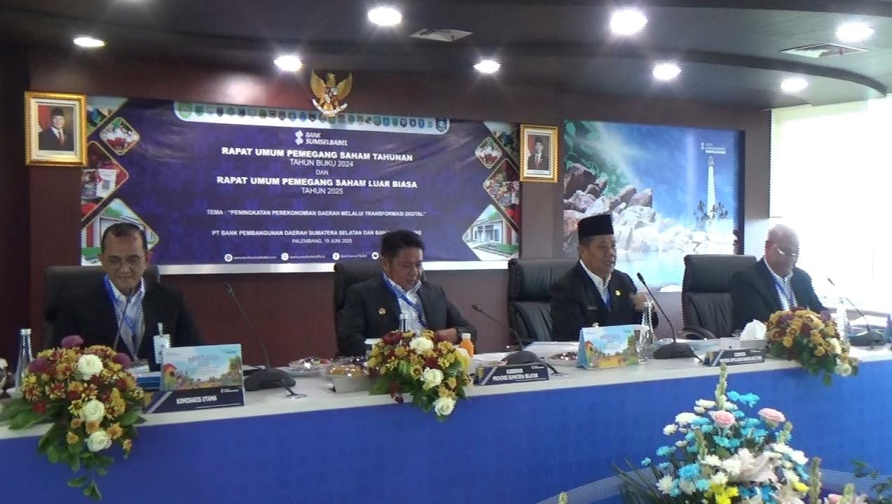 Direktur Utama Bank Sumsel Babel Alami Pergantian Setelah RUPSLB 2025