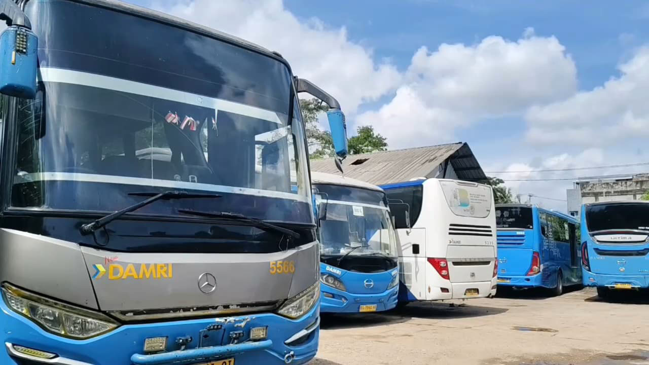 Libur Nataru, Damri Palembang Siapkan 40 Armada