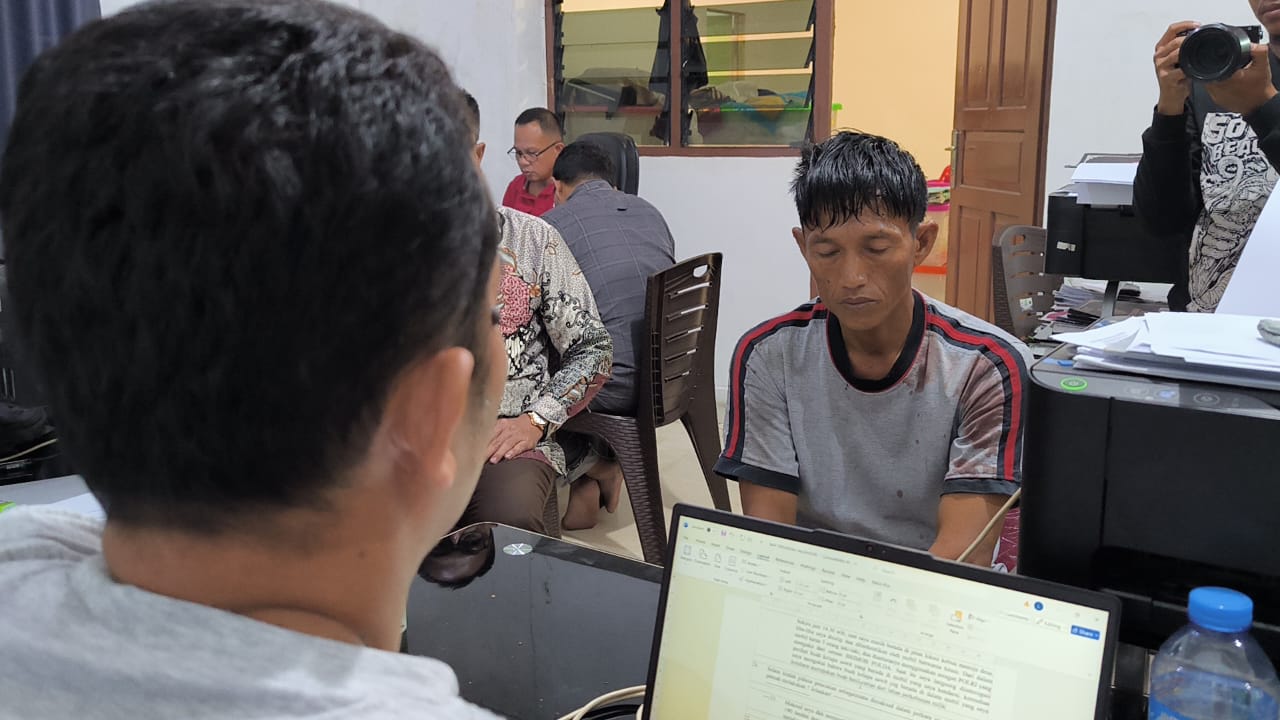 Berulang Kali Beraksi, Akhirnya Pencuri Sawit Ditangkap di Area Perkebunan