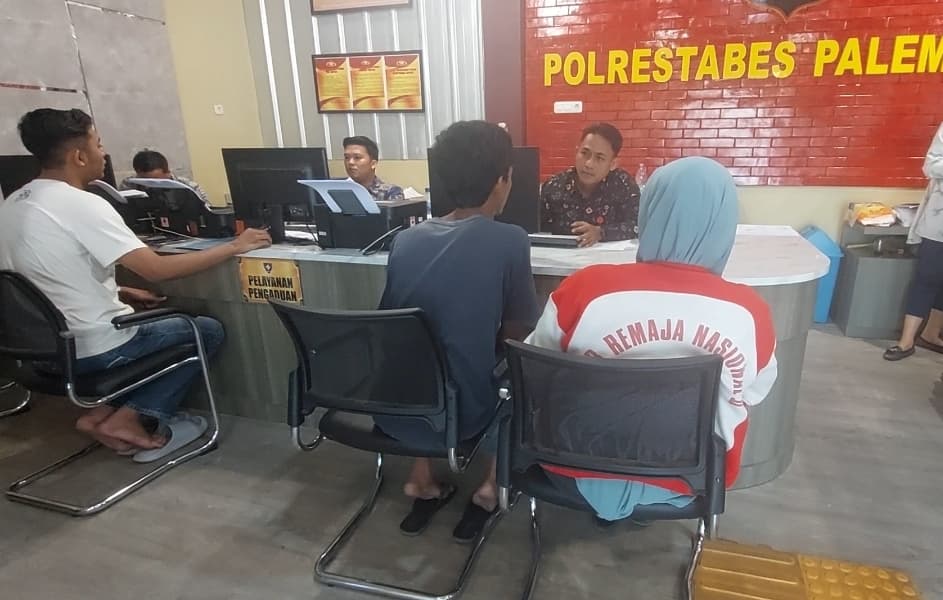 Motor Warga Palembang Dibawa Kabur OTK, Modus Pesan Es Teh