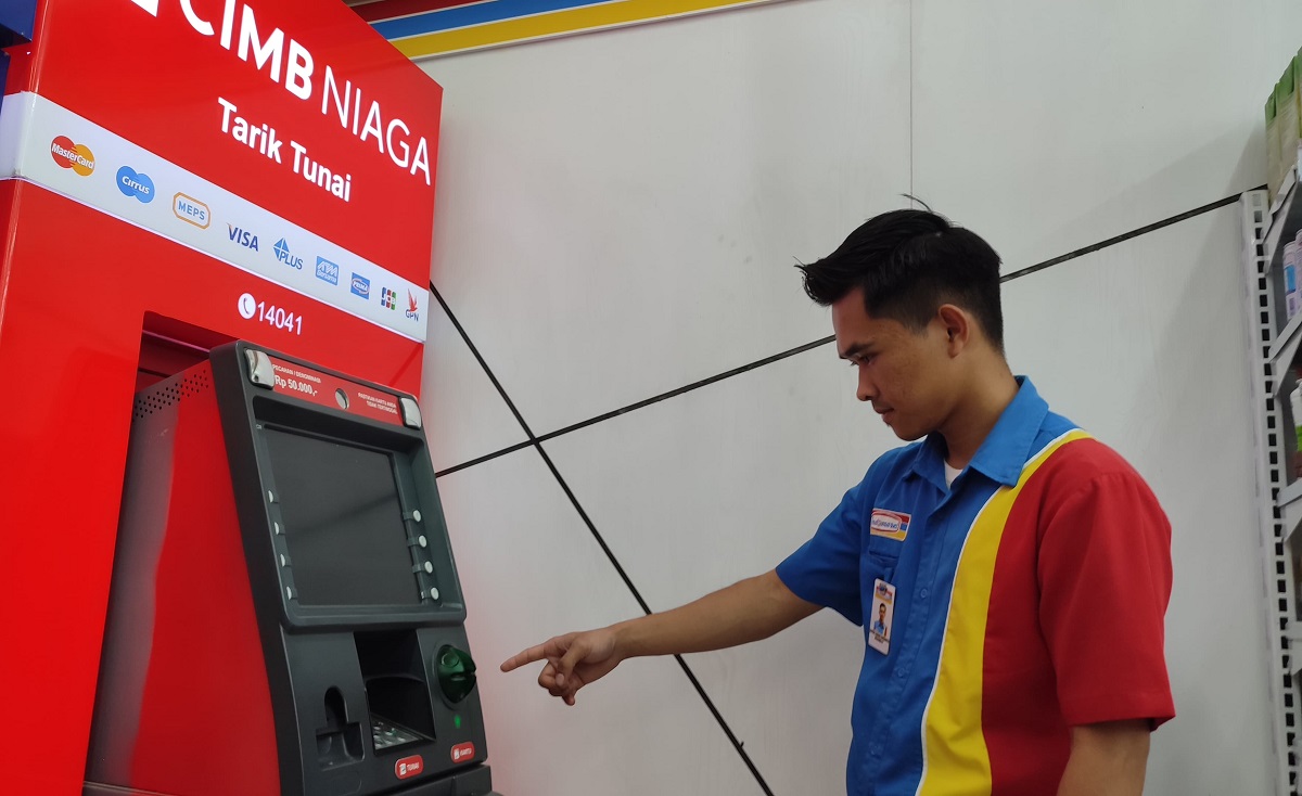 Hendak Bobol Mesin ATM, Pemuda Asal Lampung Diamankan Warga Usai Melarikan Diri