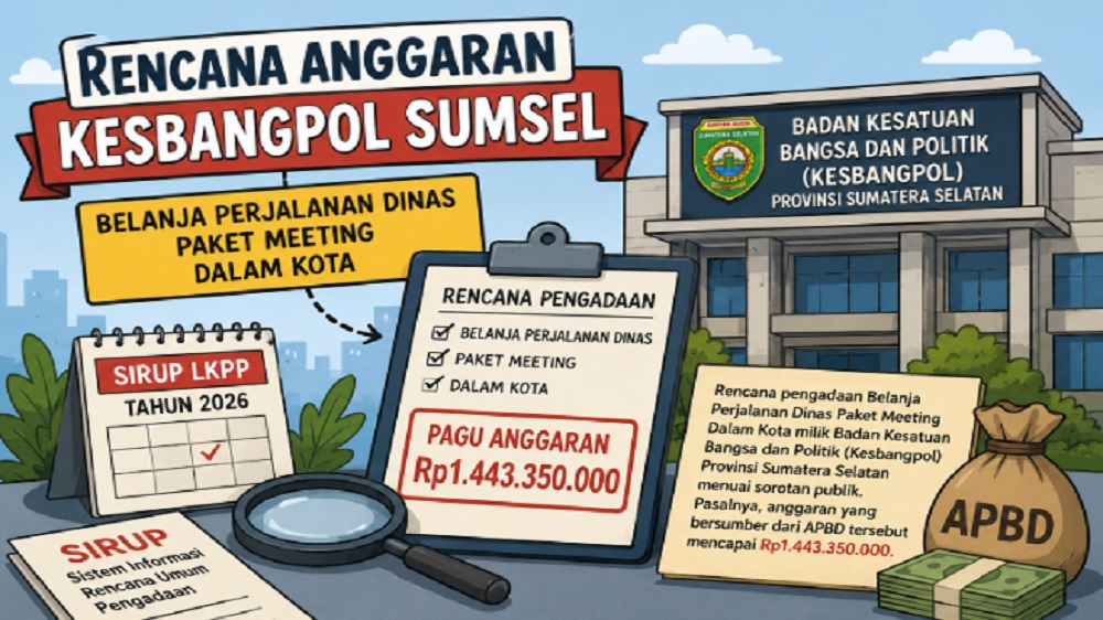 Anggaran Fantastis Kesbangpol Disorot, KMAKI Minta Audit BPKP