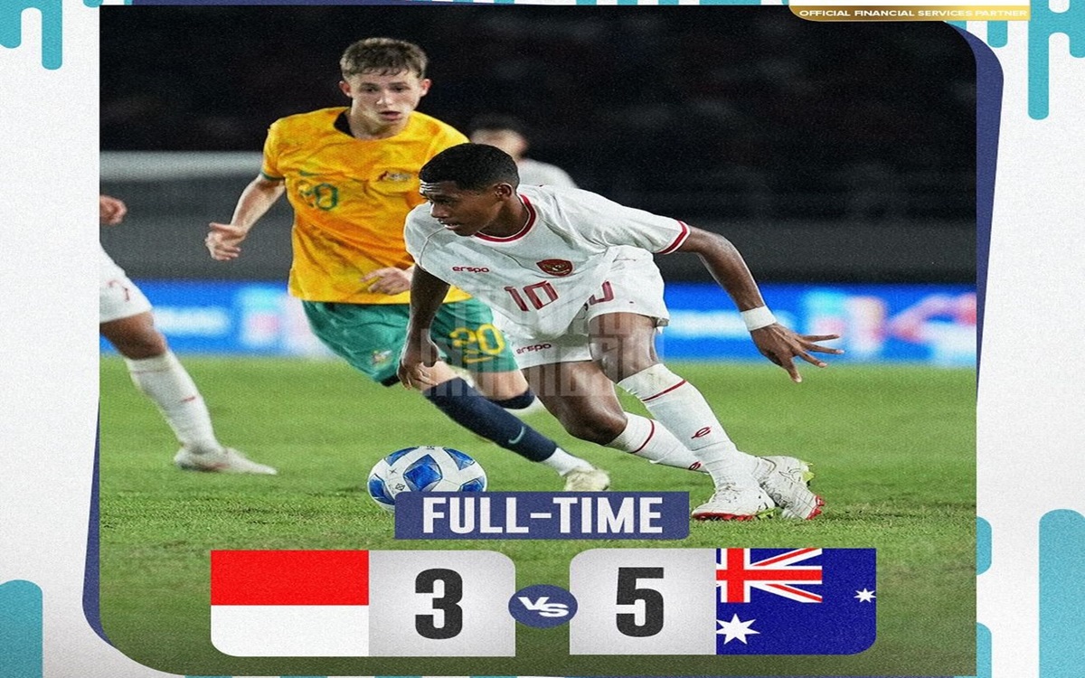Timnas U-16 Indonesia Tersingkir di Babak Semifinal Piala AFF U-16 2024 Usai Kalah 3-5 Atas Australia