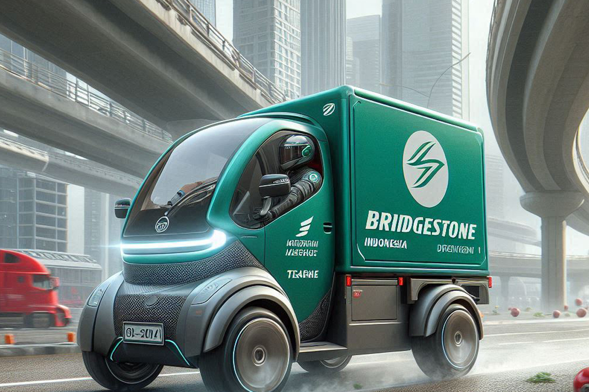 Bridgestone Indonesia Gunakan Mobil Listrik untuk Pengiriman Ban 