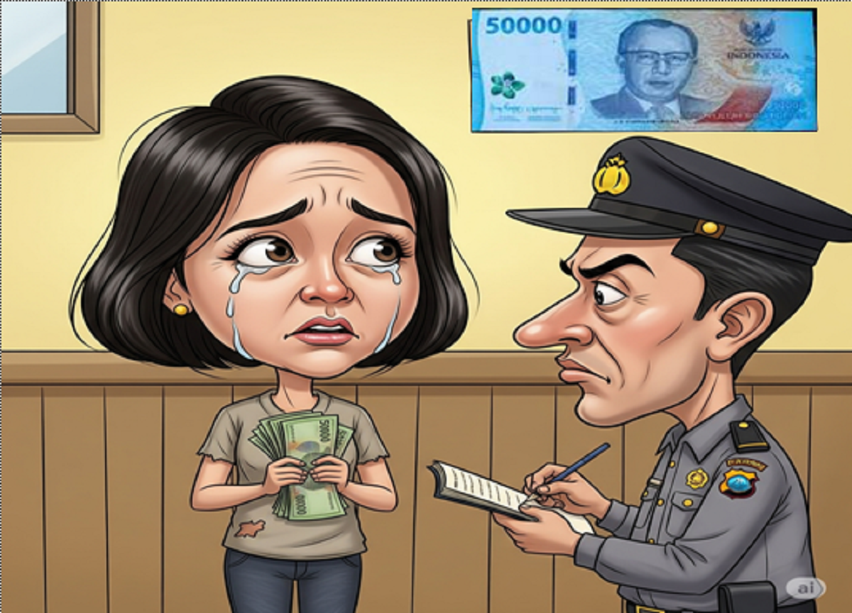 Gegara 50 Ribu Ibu Rumah Tangga Dianiaya Suami Siri