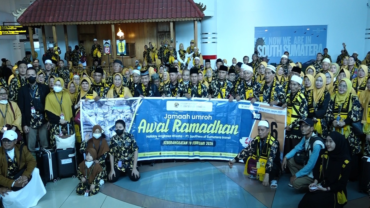 Holiday Angkasa Wisata Lepas 253 Jemaah Umroh Awal Ramadan