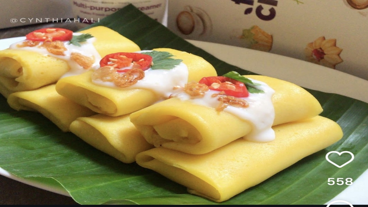 Dadar Jiwo, Kuliner Unik Palembang Yang Sudah Jarang DItemui