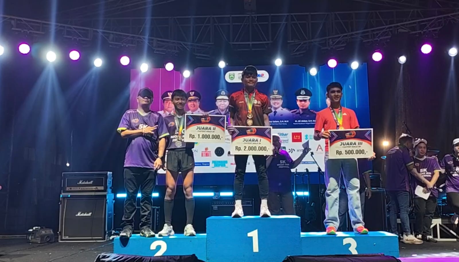 PALTV Night Run Festival 2025 Berlangsung Meriah, Komunitas dan Pelari Terbaik Raih Juara