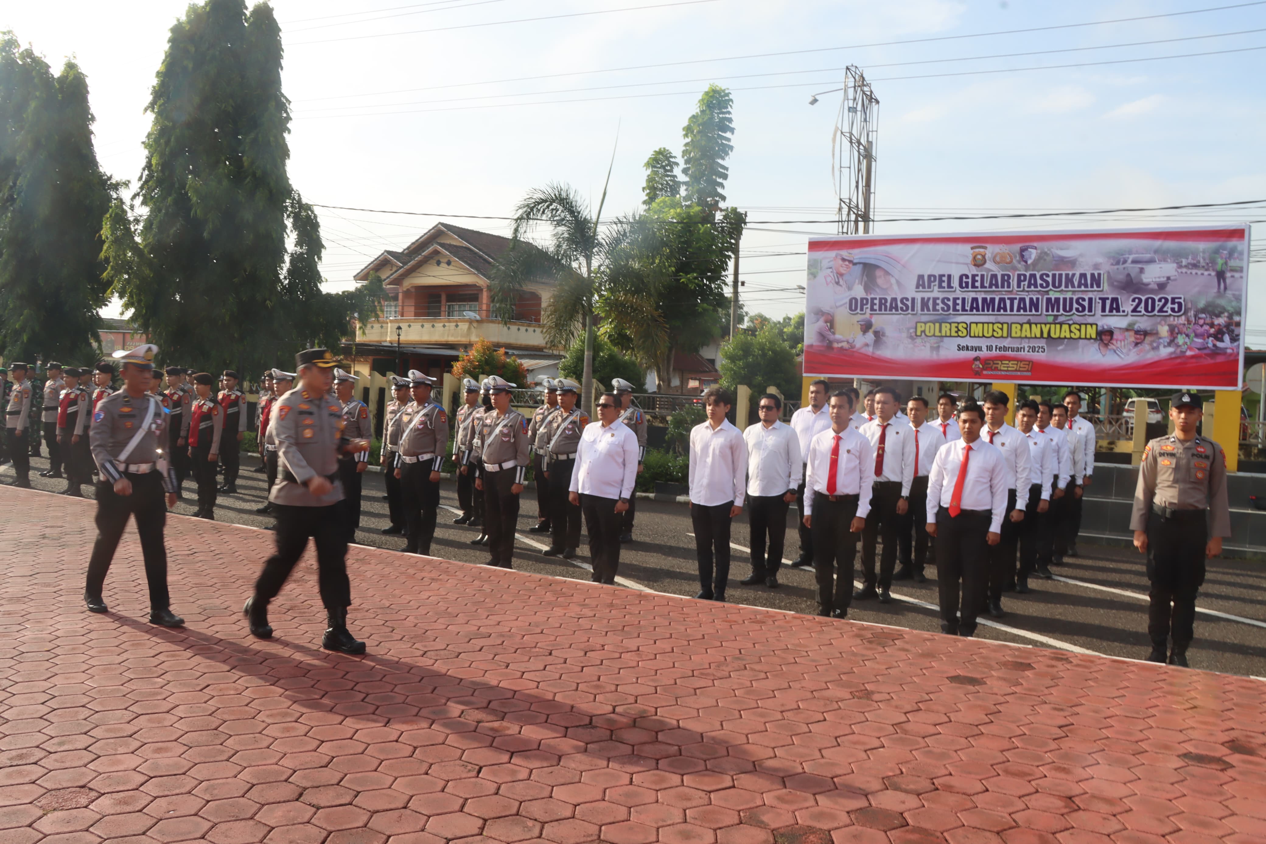 Polres Muba Gelar Operasi Keselamatan Musi 2025, Fokus Pada Ketertiban Lalu Lintas Jelang Ramadan