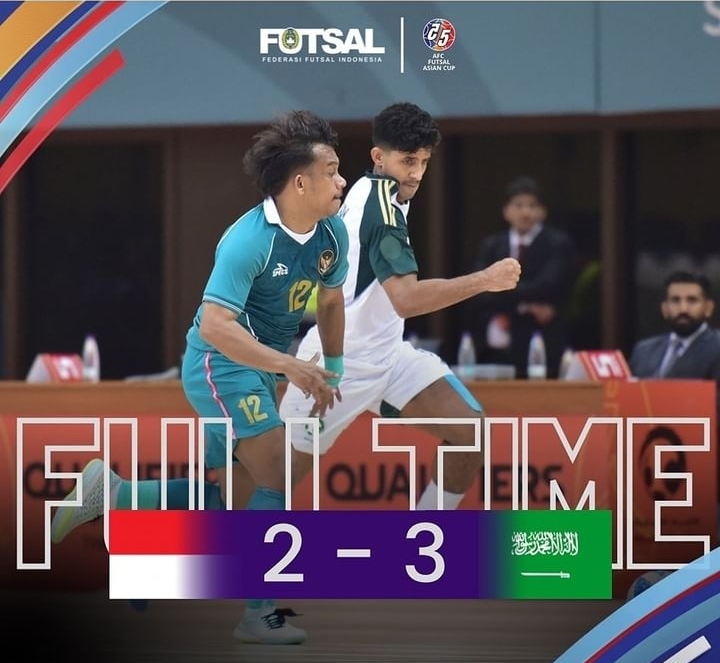 Timnas Futsal Indonesia Gagal Ke Putaran Final Piala Asia Futsal 2024 Usai Kalah Dari Timnas Arab Saudi