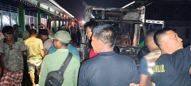 Truk Pengangkut Minyak Ilegal Terbakar di Musi Banyuasin, Warga Berhasil Cegah Sambaran Api ke Rumah Penduduk