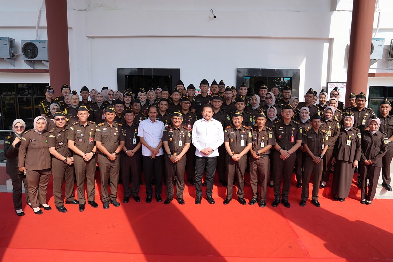 Kunker Di Wilayah Hukum Kejati Sumsel, Jaksa Agung RI Resmikan Gedung ...