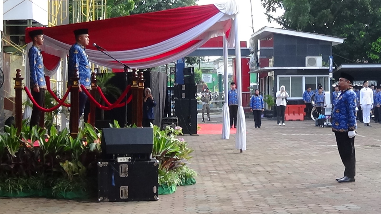 Sekda Palembang Pimpin Upacara Hut Korpri Ke-54, Ajak Asn Perkuat Pelayanan Publik