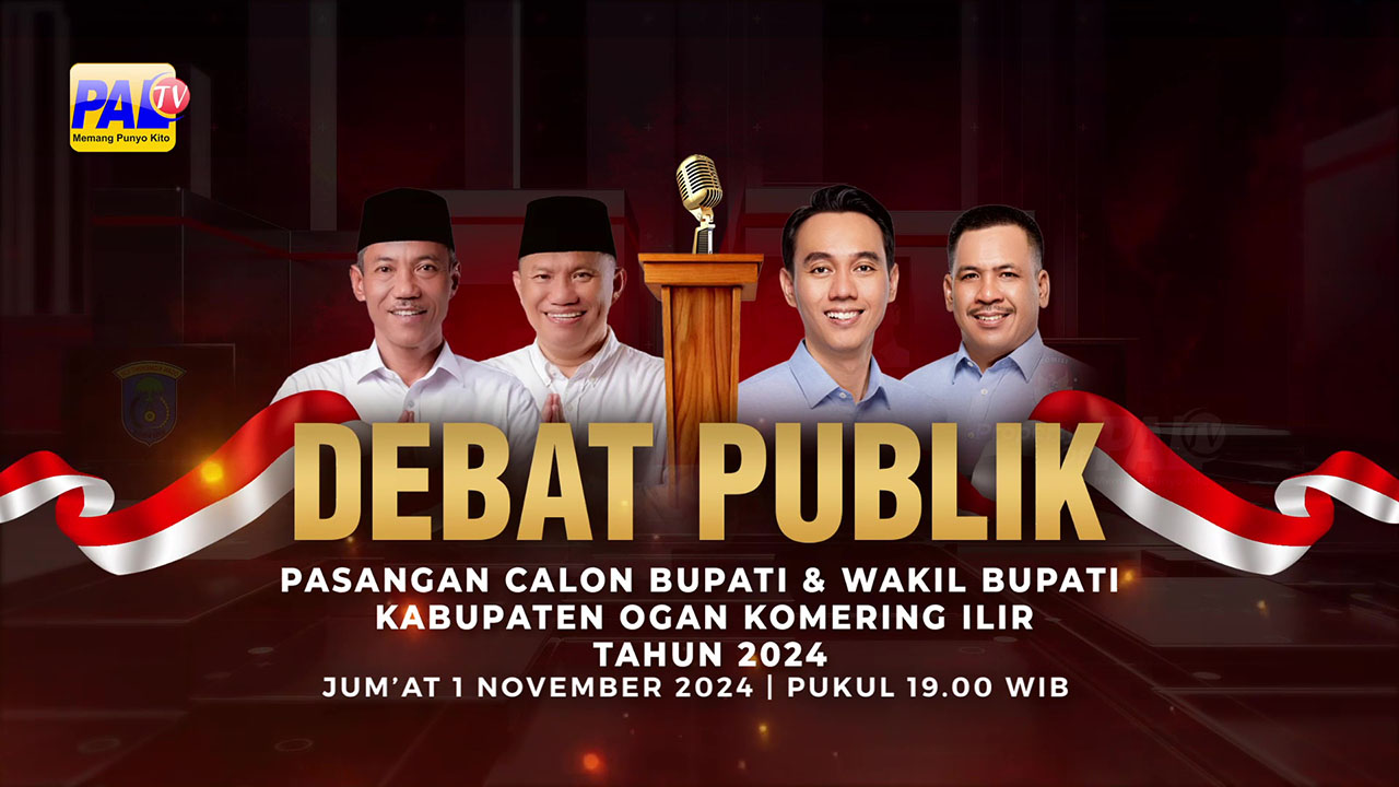 Malam Ini, 2 Paslon Bupati-Wakil Bupati OKI Ikuti Debat Publik Perdana Pilkada