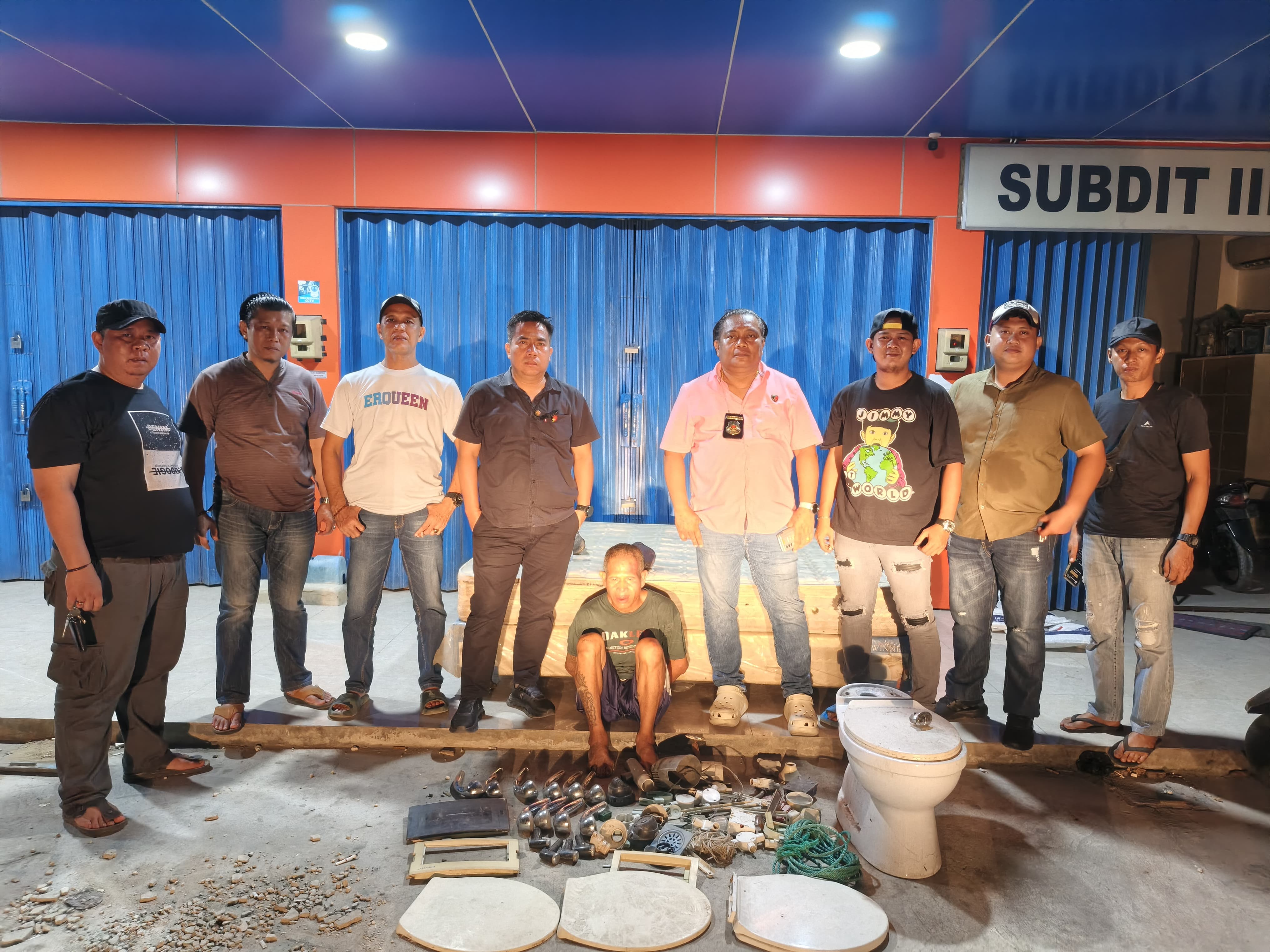 Bobol Indekos Tetangga, Pria di Palembang Gasak AC hingga Kloset