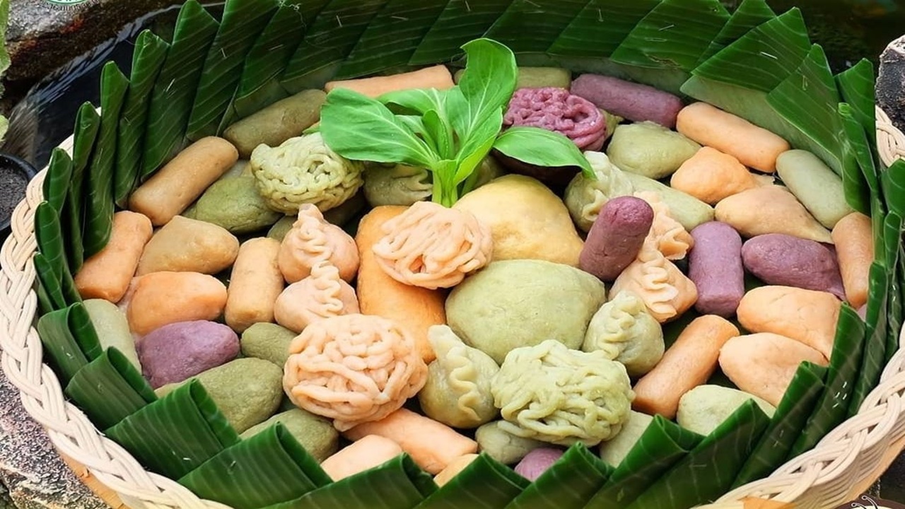 Pempek Pelangi  Inovasi Sehat dan Menarik untuk Anak-Anak